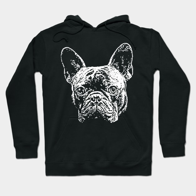 French Bulldog Hoodie by childofthecorn